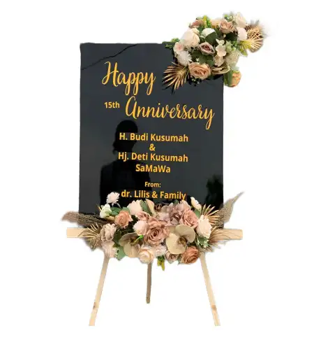 Papan Bunga Akrilik Klakah
